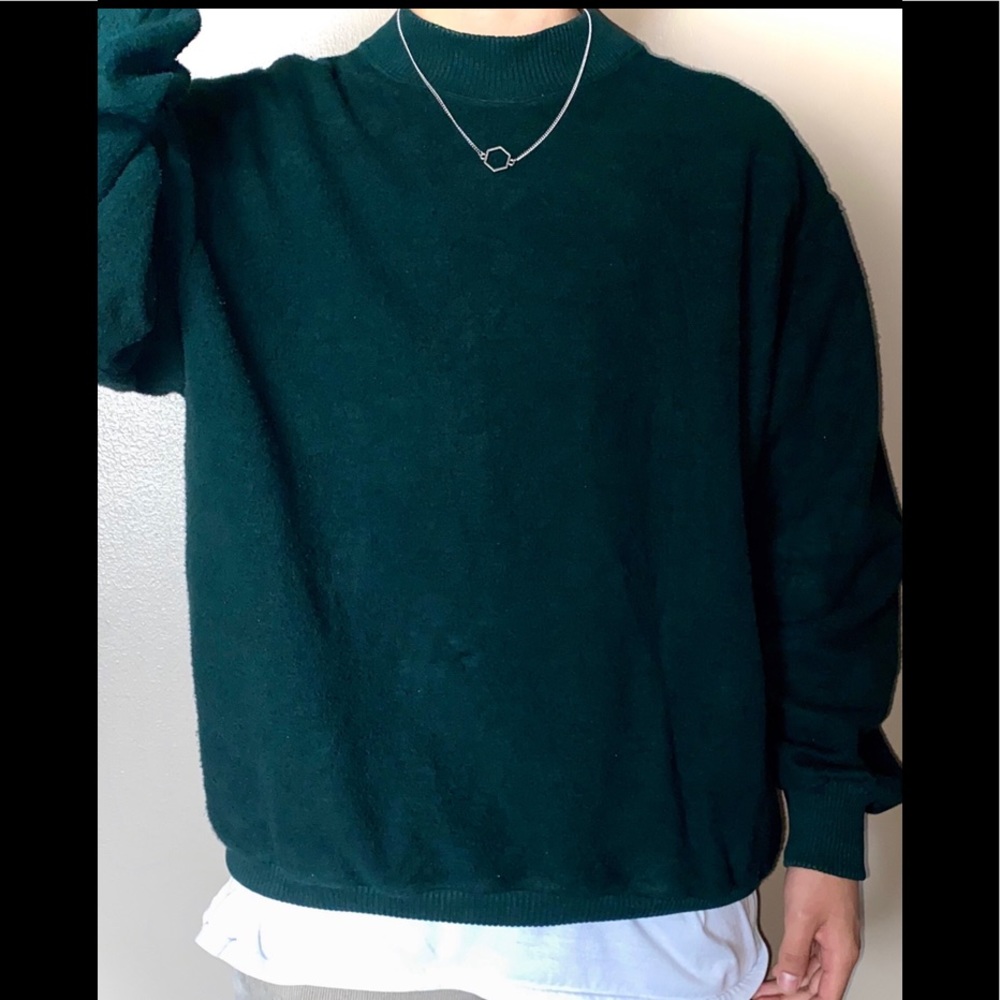 Non Fiction Wool Sweater/ Size L / Oversized Fit